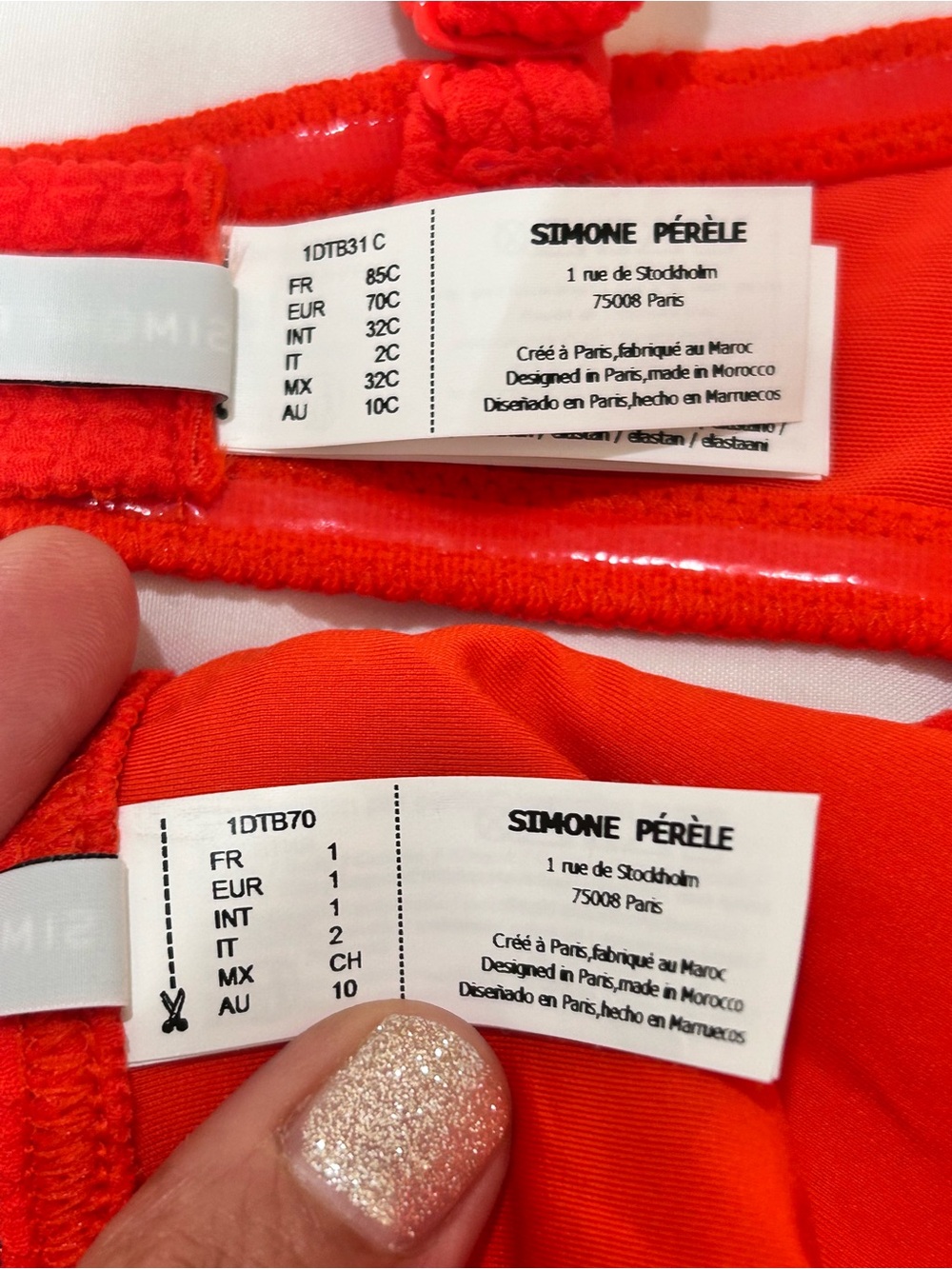 Simone Pérèle Alati Scoop Demi Bikini Top Set in Scarlet Red - Picture 10 of 16